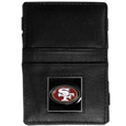 49ers Leather Jacob's Ladder Wallet